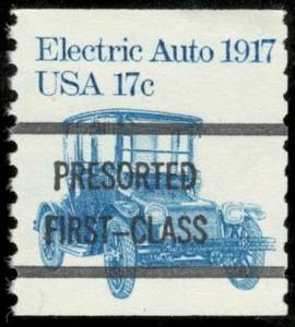 US. 1906a. Electric Auto 1917 Precancel. Coil Single. Typ A. MNH. 1981 - Picture 1 of 2