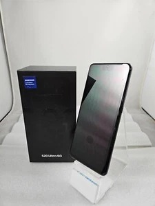 Samsung Galaxy S20 Ultra 5G - SM-G988U1 - 128 GB - nero - sbloccato - LCD difettoso - Foto 1 di 5