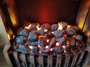 Dimplex Log Coal Bed Opti-Myst for Electric Fires - Spare Part - Photo 1/5