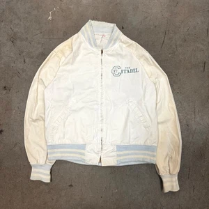 VTG 50s 60s Champion Running Man The Citadel Track Jacket Preppy Sportswear USA - Picture 1 of 5