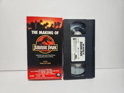 The Making of Jurassic Park VHS 1995 MCA Universal Behind the Scenes  - Image 1 of 2