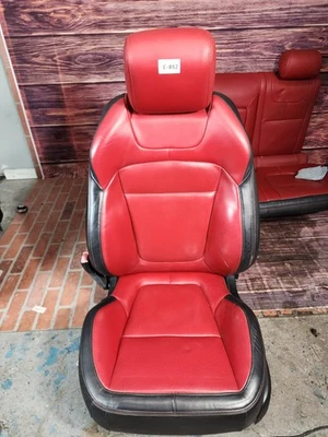 Asiento del conductor rojo Jaguar XF 2009-2015 OEM Foto 1 de 4