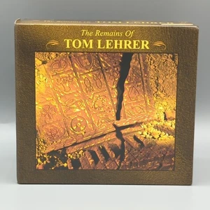 The Remains of Tom Lehrer 3 CD Set 2000 Warner Archives/Rhino Remastered OOP - Foto 1 di 14