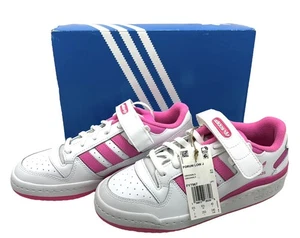 Adidas Forum Low J "White Screaming Pink" Sneaker Gr: 7 (CMP106963) - Bild 1 von 7