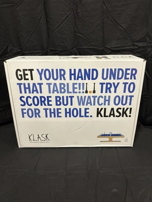 Klask Game 2 Player Magnetic Wood Tabletop An Epic Magnetic Battle  - Image 1 of 4