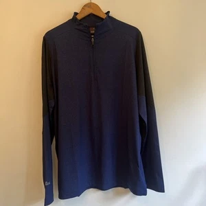 Oscar Jacobson 1/4 cremallera para hombre Lodstock golf capa media XL - Imagen 1 de 15