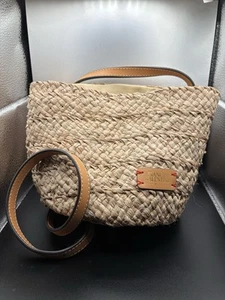 FRANCES VALENTINE SMALL BUCKET - REGATTA STRIPE Cross Body Handbag - Picture 1 of 9