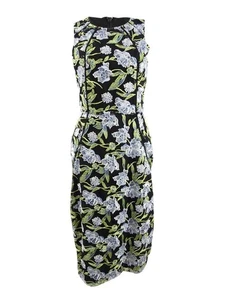 Rachel Rachel Roy Women's Embroidered Mesh Sheath Dress (2, Black Combo) - Picture 1 of 2