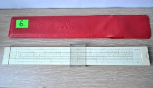 Vintage Soviet Logarithmic Slide Rule Leningrad Manual Calculator Lineal 1976 - Bild 1 von 8