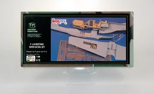1:48 Verlinden Super-Tech No: 478, P-51D Mustang Super Detail Set (For Fujimi) - Picture 1 of 2