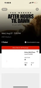 Playboi Carti the Weeknd Hurry Up Tomorrow Dallas Ticket - Picture 1 of 1
