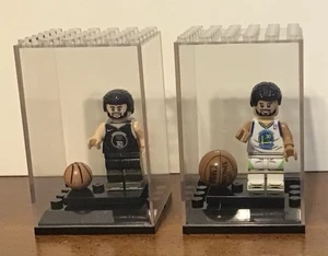 Paar Stephen Curry Golden State Warriors Baustein Mini Figuren mit Hüllen - Bild 1 von 4