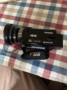 4K Video Camera w/ Battery Only Tested Works No Charger Included - Picture 1 of 8
