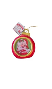 Mr Christmas 5" Retro Santa Urlaub Blasform rot NEU - Bild 1 von 2