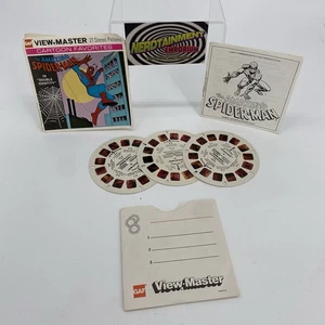 VIEW MASTER THE AMAZING SPIDER-MAN IN DOUBLE IDENTITY 1977 RARE! - Picture 1 of 8