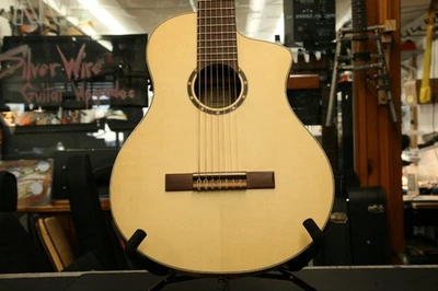 Ortega RCE133-7 Family Series Pro Classical Style 7 String Acoustic Guitar w Bag - Image 1 of 4