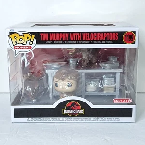 Funko Pop! Moments Jurassic Park Tim Murphy Velociraptors Target Exclusive 1199 - Picture 1 of 8