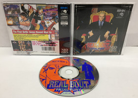 ENGLISH RELEASE - REAL BOUT Fatal Fury NEO GEO CD Complete CIB Manual SNK Neogeo