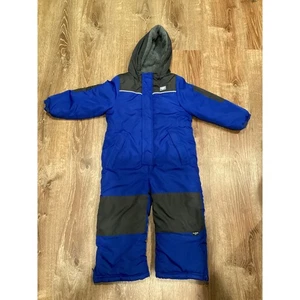 Oshkosh Niño Azul Una Pieza Traje de Nieve 5 6 - Imagen 1 de 4