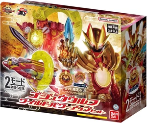 Gozyu Wolf Wild Power Up Set Orca Booster 5050 & anello Sentai Wild Gozyu Wolf - Foto 1 di 14