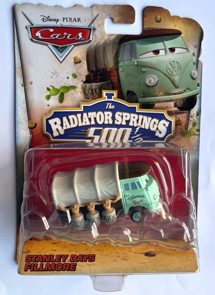 Disney Pixar Cars 2014 Stanley Days Fillmore resortes de radiador 500-1/2 ahorra 8 % Foto 1 de 1