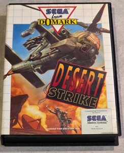 DESERT STRIKE SEGA MASTER SYSTEM SN - Picture 1 of 4