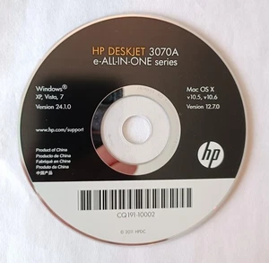 Installations CD - Drucker - HP Deskjet 3070A - Bild 1 von 1
