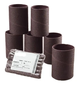 458045 Fasce Spirali Mandrino Levigatrice Manicotti 1 Pollice per 4-1/2 Pollice 50 Grana Alluminio... - Foto 1 di 1