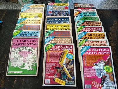 The Mother Earth News Vintage Lot (24) Volumes - Image 1 of 4
