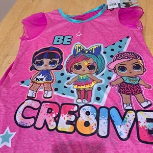 Girl LOL Nightgown Size 6 - Picture 1 of 6