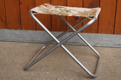 Garden Seat Folding Chair Stool Classic Car Camping Bus 70er Vintage Retro 60er Cover