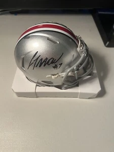 CJ Stroud Signed Speed Mini Helmet NCAA Ohio State Buckeyes Texans BAS Beckett - Picture 1 of 3