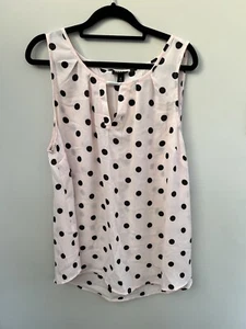NWT Torrid Pink Poka Dot Sleeveless Top (UK12/14) - Picture 1 of 6