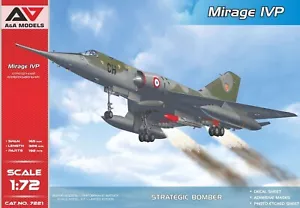1/72 A&A Models AAM 7221 Mirage IVP with ASMP nuclear missile - Picture 1 of 2