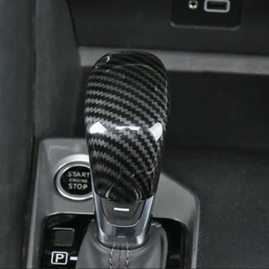 Carbon fiber look Gear Shift Knob Cover Trim For Nissan Altima 2019-2023 - Picture 1 of 8