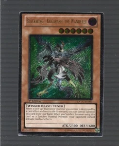 YUGIOH Blackwing - Kogarashi The Wanderer - Ultimate Rare - EXVC-EN009 1ª EDICIÓN CASI NUEVO - Imagen 1 de 1
