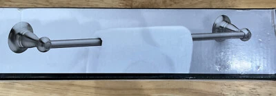 Barra de toallero Delta 78424-BN1 níquel cepillado fundido a presión zinc Porter 24 pulgadas Foto 1 de 4