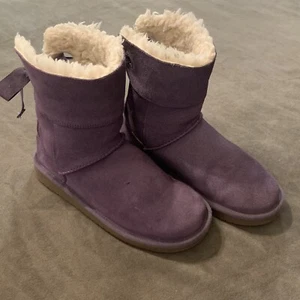 KOOLABURRA BY UGG, KIDS KOOLA TALL KIDS BOOTS PURPLE SIZE 2 - Picture 1 of 8