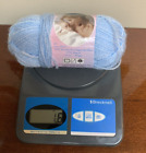 Partial - Mary Maxim Baby’s Best Yarn 003 Blue Acrylic Tensel Fine Sport