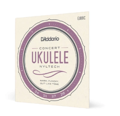 D'Addario EJ88C Nyltech Ukulele Strings Concert - Image 1 of 4