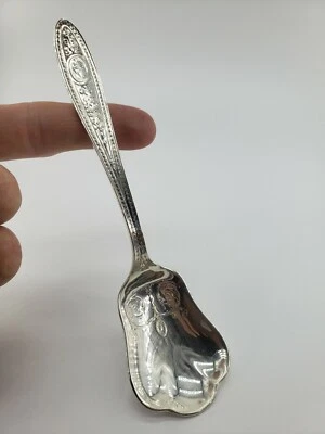 Cuchara de azúcar internacional de plata esterlina Wedgwood servidor helado Foto 1 de 4