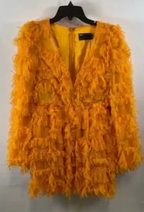 Mini Vestido 4 de Malla Texturizada Naranja Edición ASOS para Mujer ASOS NUEVO CON ETIQUETAS - Imagen 1 de 1