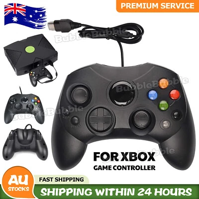 DualShock Gamepad Game Controller Joypad For Microsoft Original XBOX Black NEW - image 1 of 4