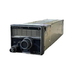RECEPTOR DE NAVEGACIÓN COLLINS AVIONICS VIR-351 P/N 622-2080-011 - Imagen 1 de 4