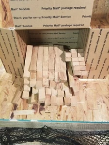 10 lbs 6 inch red oak Kiln Dried Blocks For BBQ, Cooking, Grilling, Smoking!!! - Picture 1 of 1