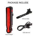 1 2Xled Mountain Front And Rear Light Set Bike Bicycle Usb Rechargeable Waterproof