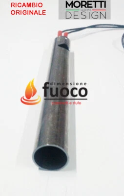 CANDELETTA RESISTENZA ORIGINALE STUFA PELLET MORETTI DESIGN TUTTI I MODELLI