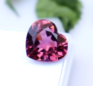 HESSONITE GARNET HEART CUT CERTIFIED LOOSE GEMSTONE 9 to 10 CT  BEST OFFER - Picture 1 of 6