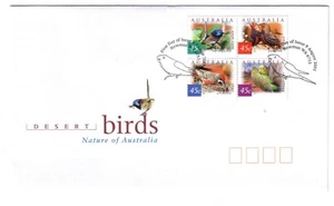 2001 FDC. Australia. Desert Birds. Pict.FDI "NEWMAN" - Picture 1 of 1