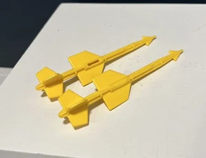 Gi Joe 3.75 Destro’s Iron Grenadiers AGP 1988 Raketen Fahrzeugteile 2 Stück - Bild 1 von 6